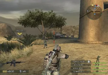 SOCOM 3 - U.S. Navy SEALs screen shot game playing